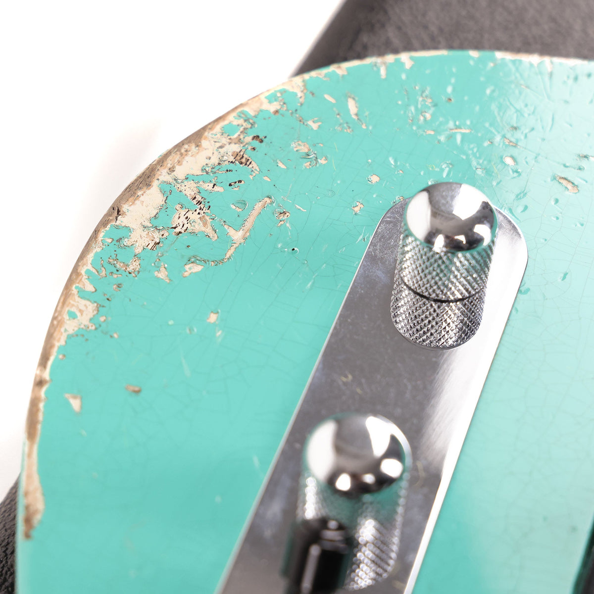 Fender Custom Shop ZF Telecaster Music Zoo Exclusive Heavy Relic Seafoam Green over Vanilla Shake — 10