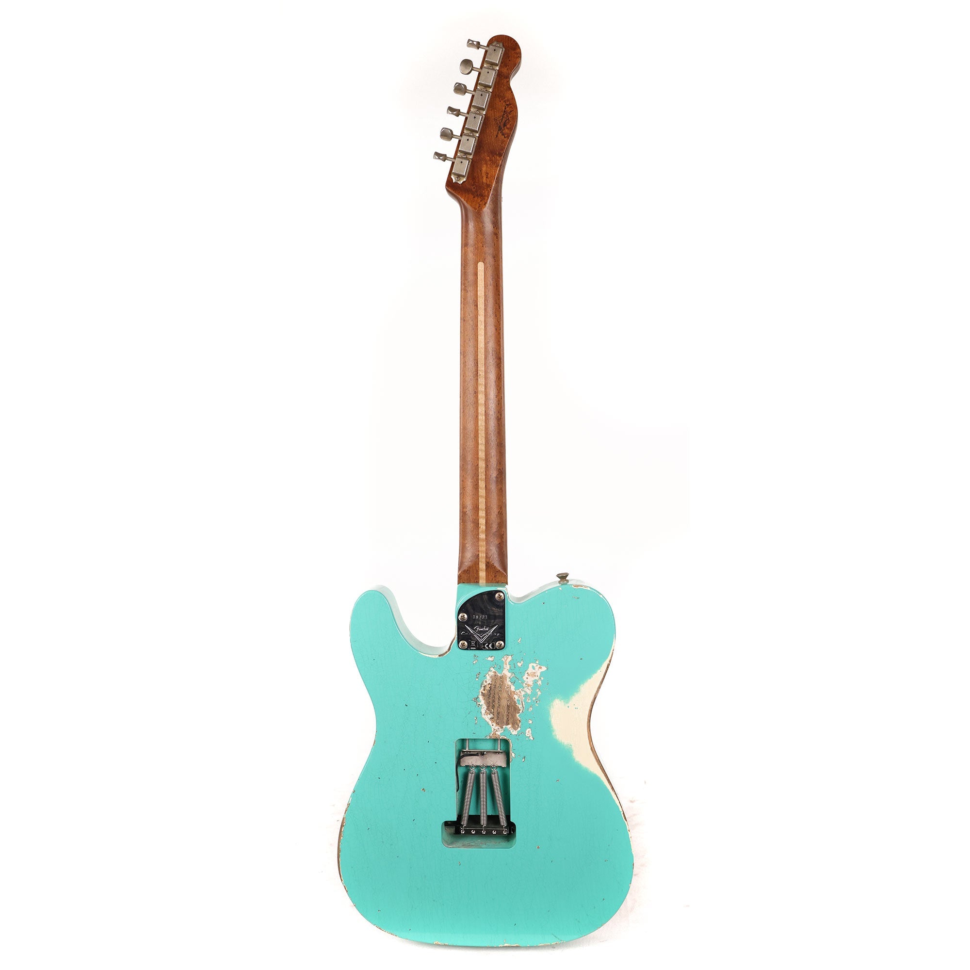 ギター Fender Telecaster FENDER TELECASTER ZZ TOP LA FUTURA HAND ENGRAVED CUSTOM TELE