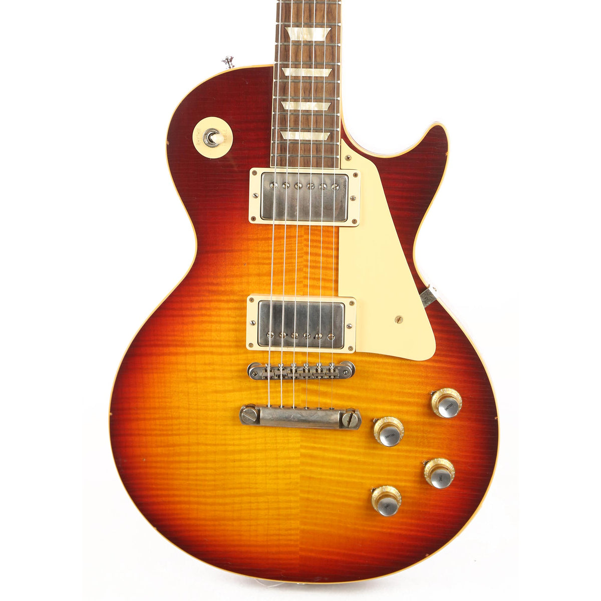 2019 Gibson Custom Shop '60 Les Paul Reissue Aged Dark Cherry Fade Beauty of the Burst Page 74 — 1