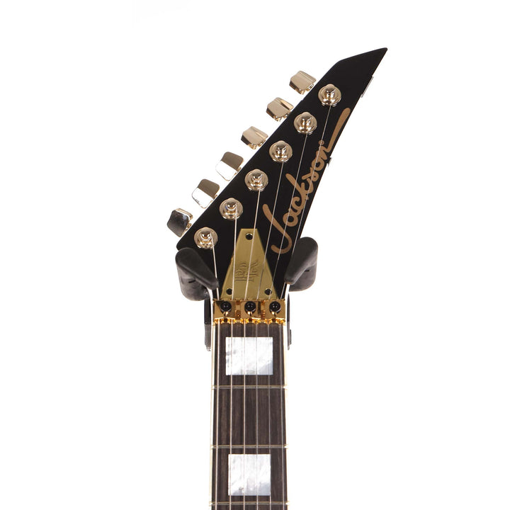 Jackson Custom Shop Randy Rhoads RR 1.5 Music Zoo Exclusive White with Black Diamonds