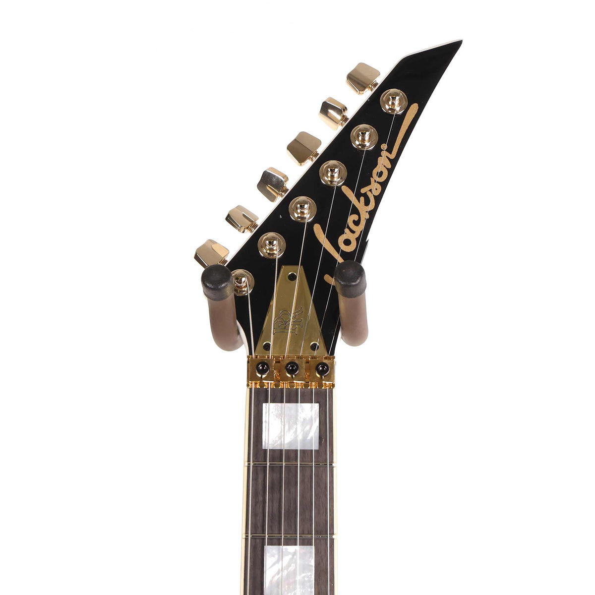 Jackson Custom Shop Randy Rhoads RR 1.5 Music Zoo Exclusive White with Black Diamonds — 14