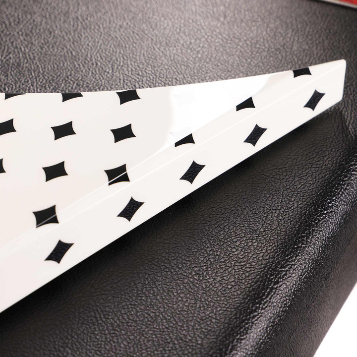 Jackson Custom Shop Randy Rhoads RR 1.5 Music Zoo Exclusive White with Black Diamonds