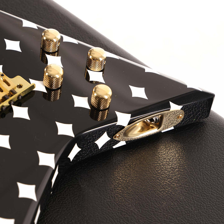 Jackson Custom Shop Randy Rhoads RR 1.5 Music Zoo Exclusive Black with White Diamonds