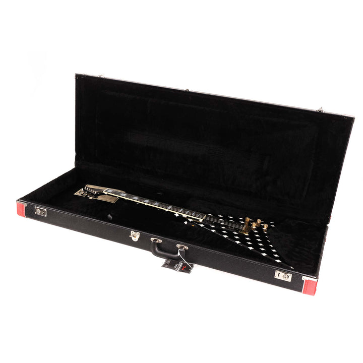 Jackson Custom Shop Randy Rhoads RR 1.5 Music Zoo Exclusive Black with White Diamonds