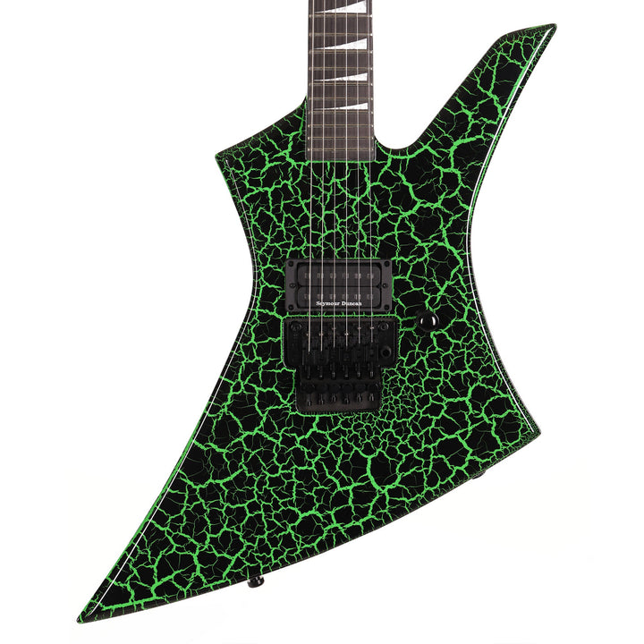 Jackson Pro Series Signature Brandon Ellis Kelly Ebony Fingerboard Green Crackle
