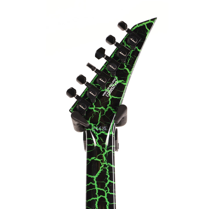Jackson Pro Series Signature Brandon Ellis Kelly Ebony Fingerboard Green Crackle