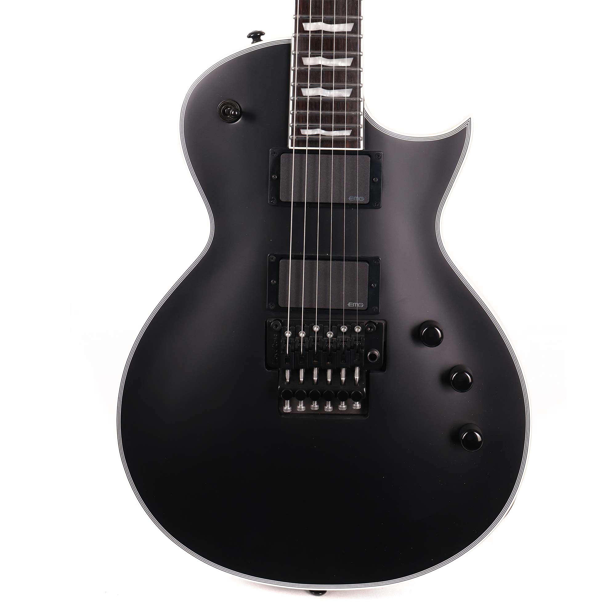 ESP LTD EC-1000FR Black Satin | The Music Zoo