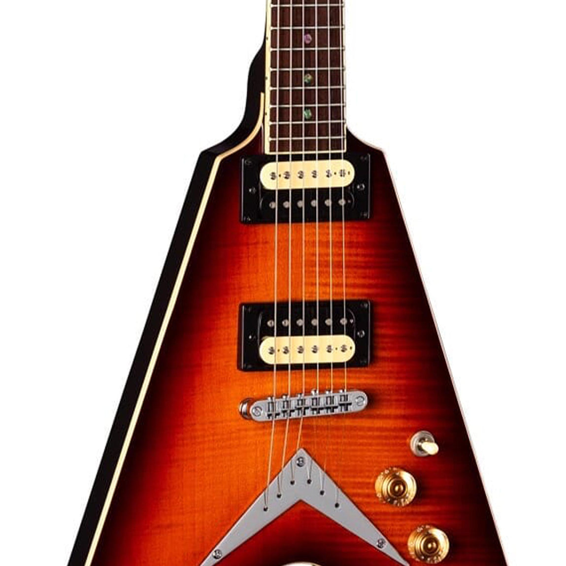 Dean Classic Series V 79 Flame Maple Trans Cherry Sunburst | The