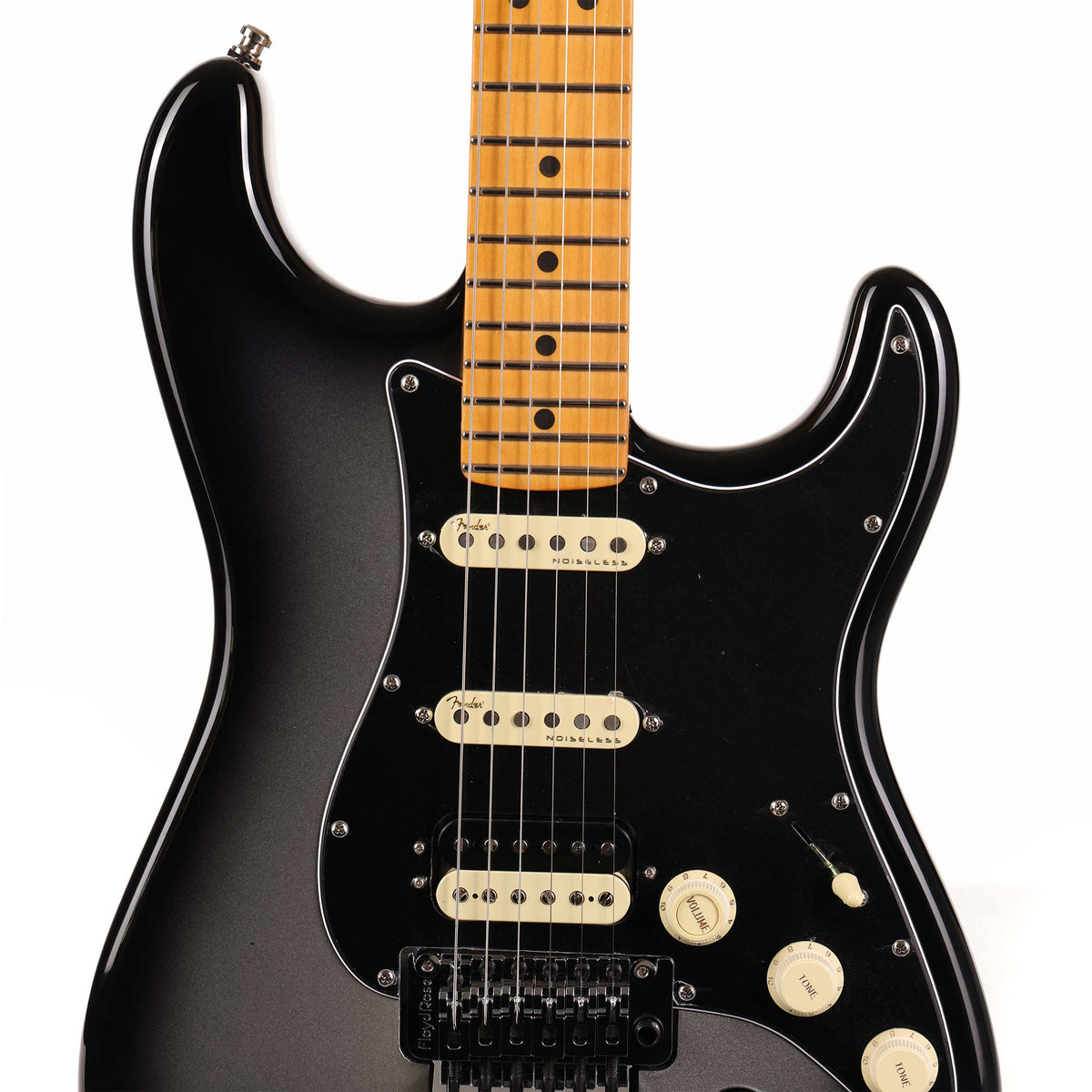 Fender Ultra Luxe Stratocaster HSS Floyd Rose Silverburst — 4