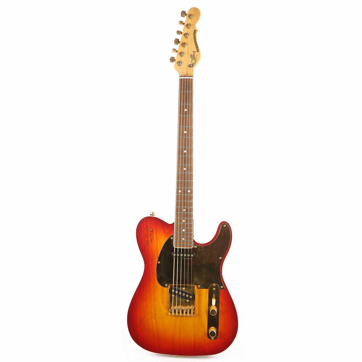 1992 G&L Leo Fender Commemorative ASAT Cherry Sunburst — 2