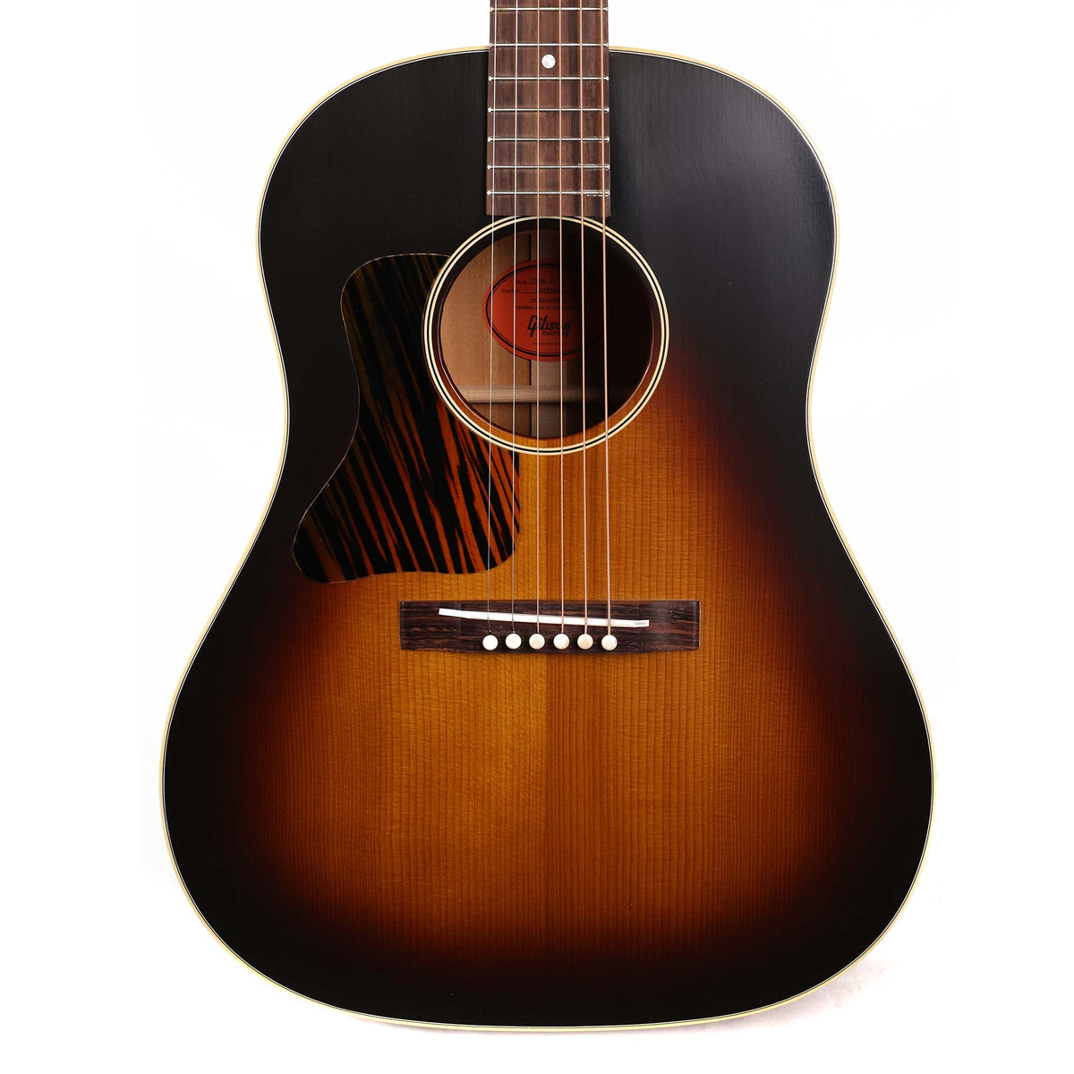 Gibson 1936 J-35 Acoustic Left-Handed Vintage Sunburst — 1