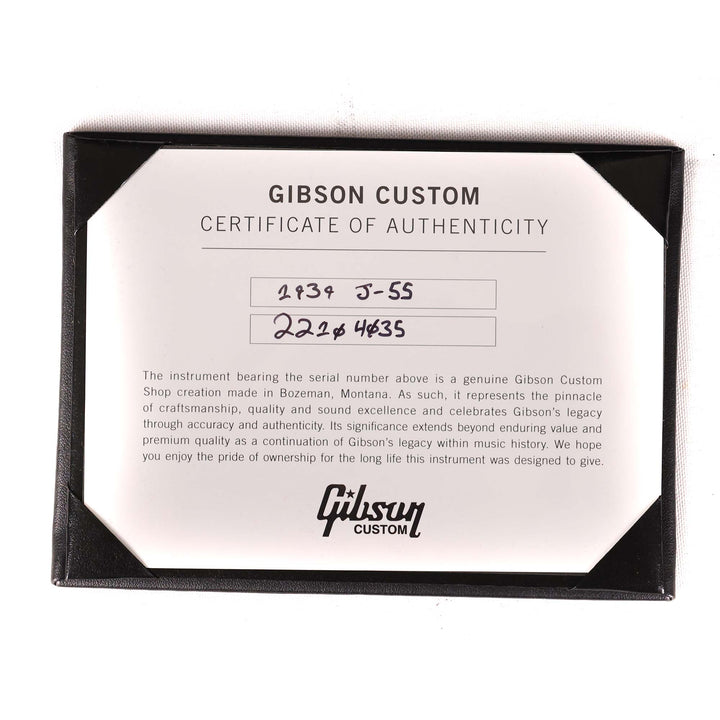 Gibson 1939 J-55 Left-Handed Faded Vintage Sunburst