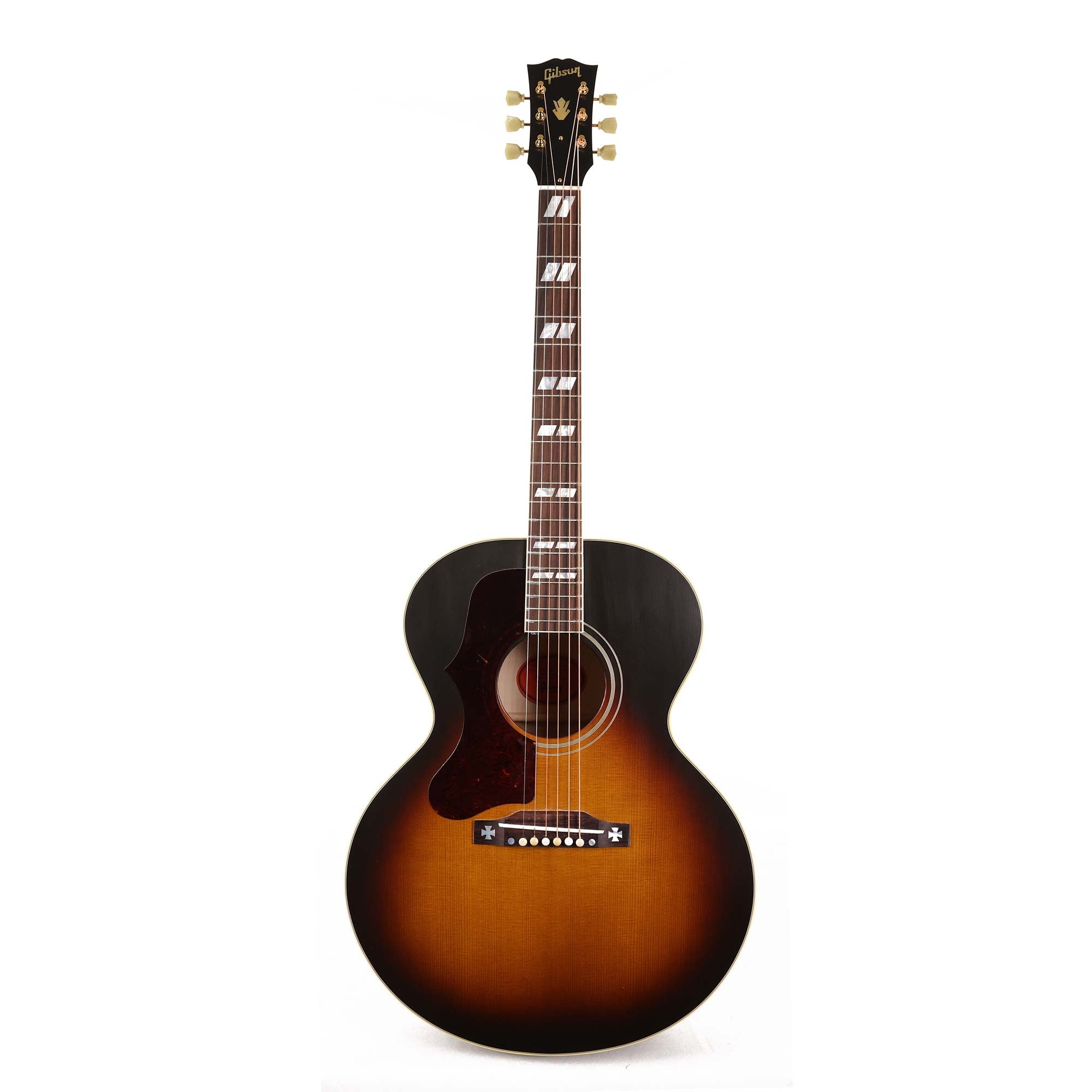 Gibson 1952 J-185 Left-Handed Vintage Sunburst 2024 | The Music Zoo