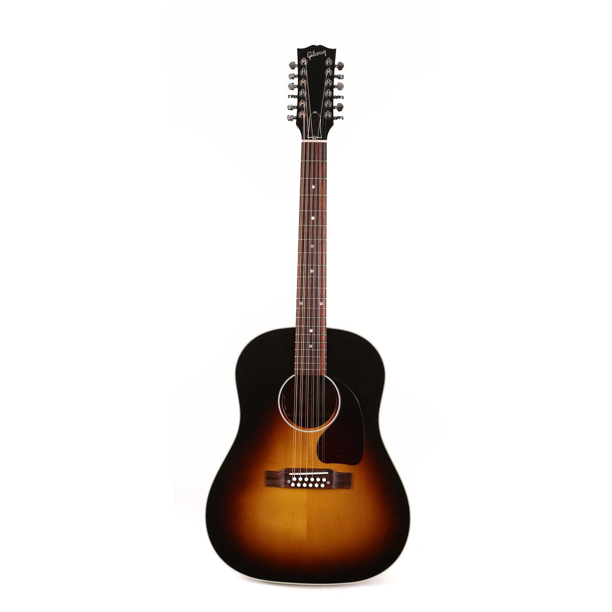 Gibson J-45 Standard 12-String Acoustic-Electric Vintage Sunburst — 2