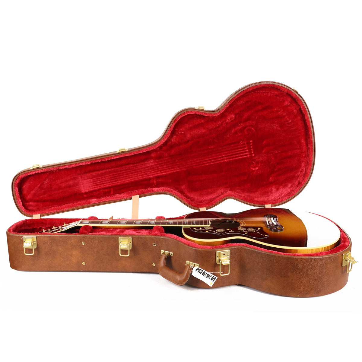 Gibson SJ-200 Original Left-Handed Acoustic-Electric Vintage Sunburst — 9