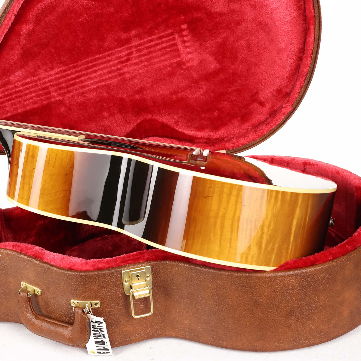 Gibson J-185 Original Acoustic-Electric Left-Handed Vintage Sunburst — 5