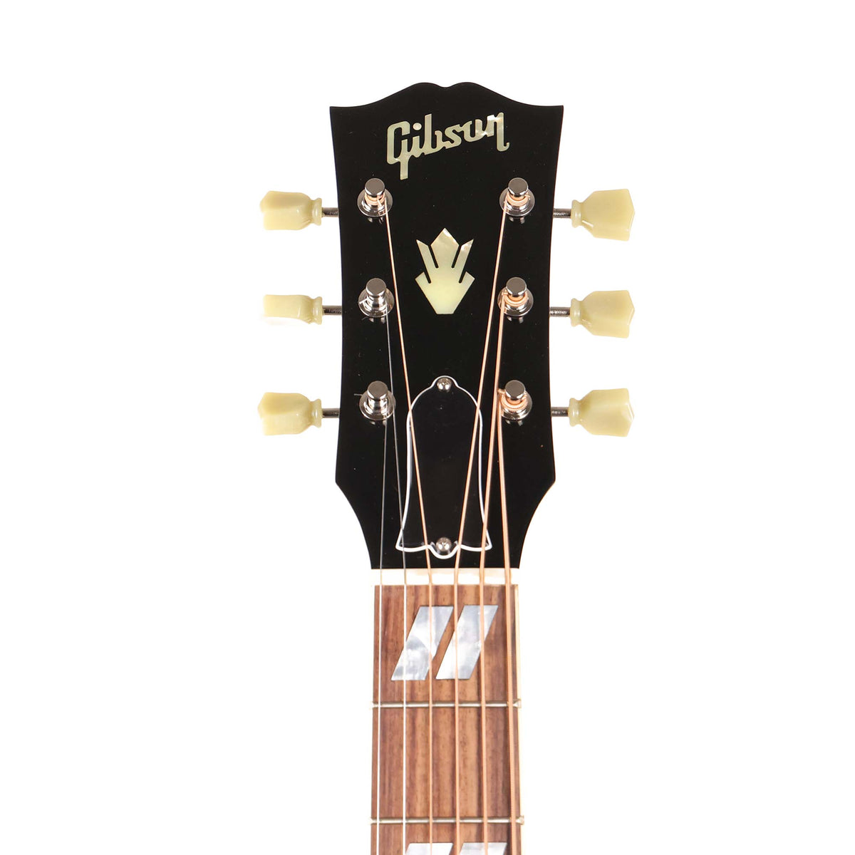 Gibson J-185 Original Acoustic-Electric Left-Handed Vintage Sunburst — 7