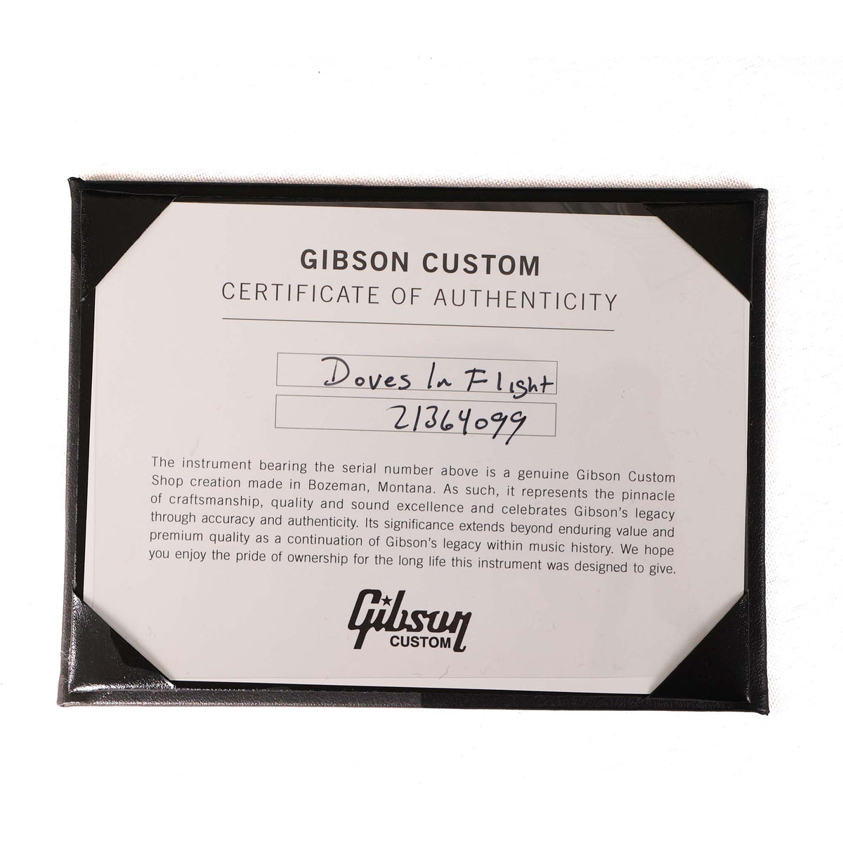 Gibson Doves In Flight Acoustic Antique Natural 2025 — 9