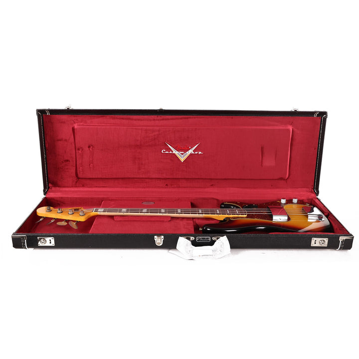 Fender Custom Shop Limited Edition Precision Jazz Bass Journeyman Relic 3-Tone Sunburst