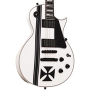 ESP Custom Shop Iron Cross James Hetfield Signature Snow White