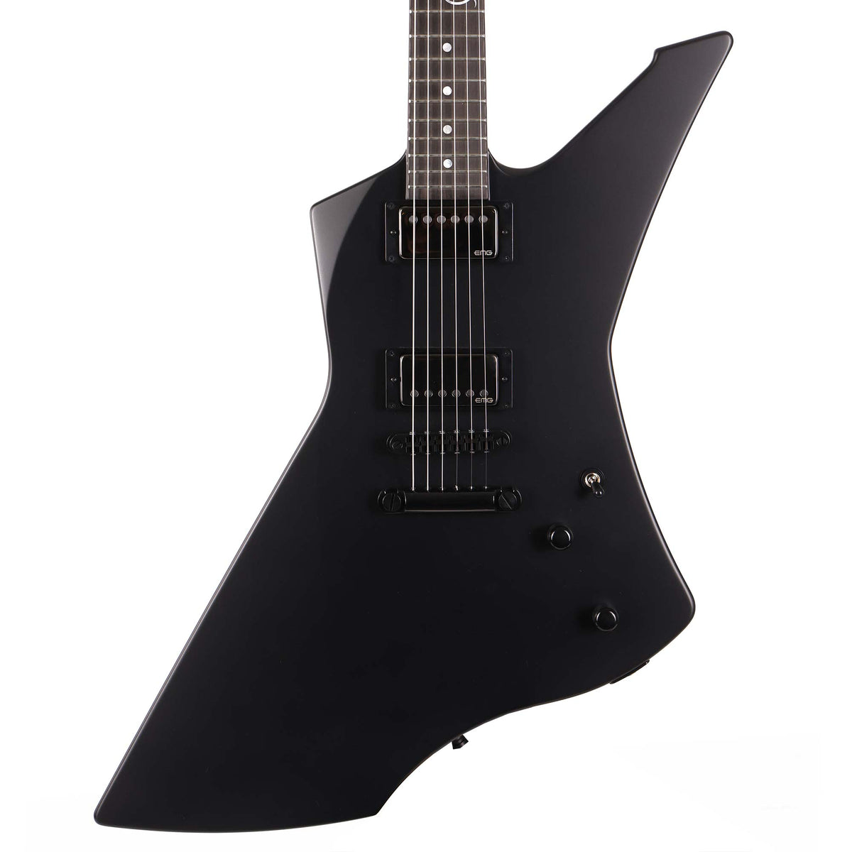 ESP Custom Shop Snakebyte James Hetfield Signature Black Satin — 1