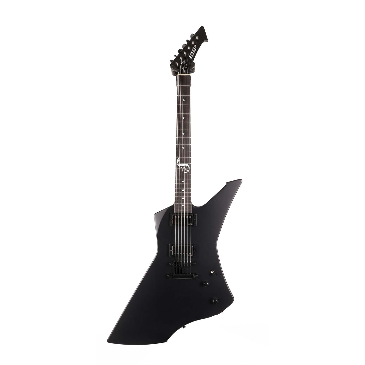 ESP Custom Shop Snakebyte James Hetfield Signature Black Satin — 2