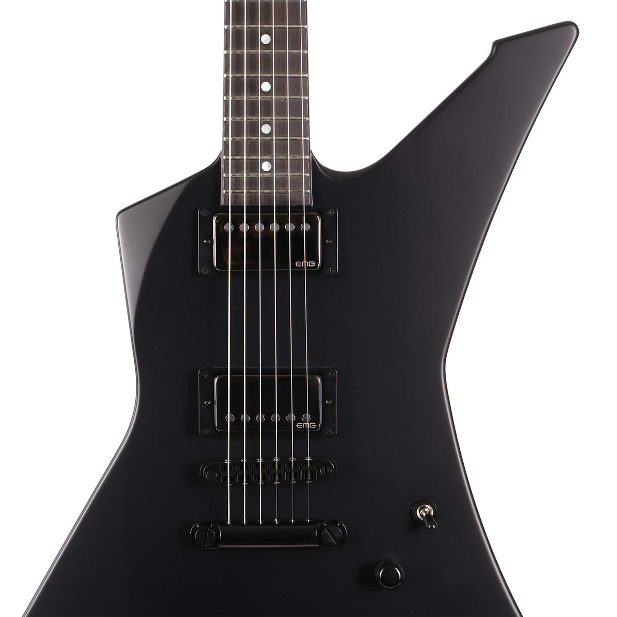 ESP Custom Shop Snakebyte James Hetfield Signature Black Satin — 4