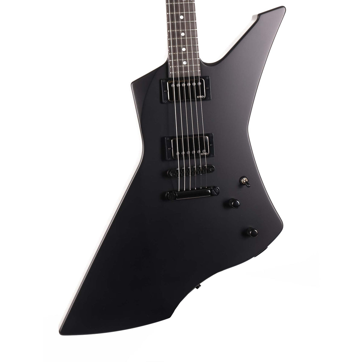 ESP Custom Shop Snakebyte James Hetfield Signature Black Satin — 5