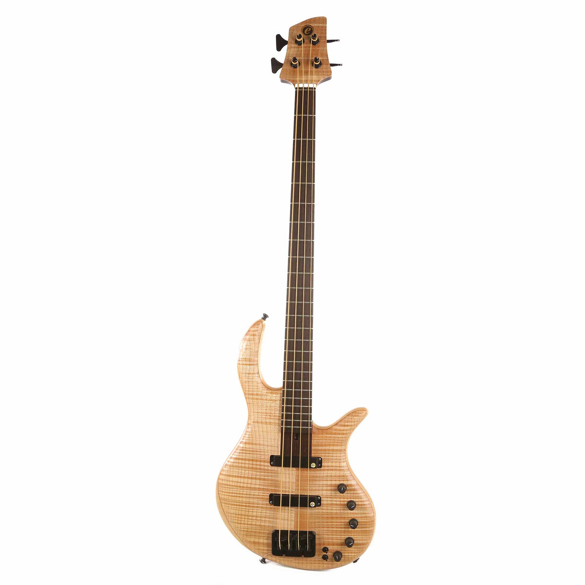 Elrick E-volution 4-String Bass Flame Maple Top — 2