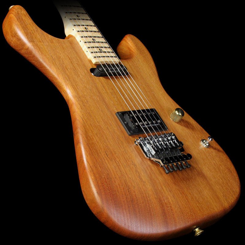 Charvel Custom Shop Music Zoo Exclusive San Dimas Koa Natural Series Electric Guitar Natural Oil — 1