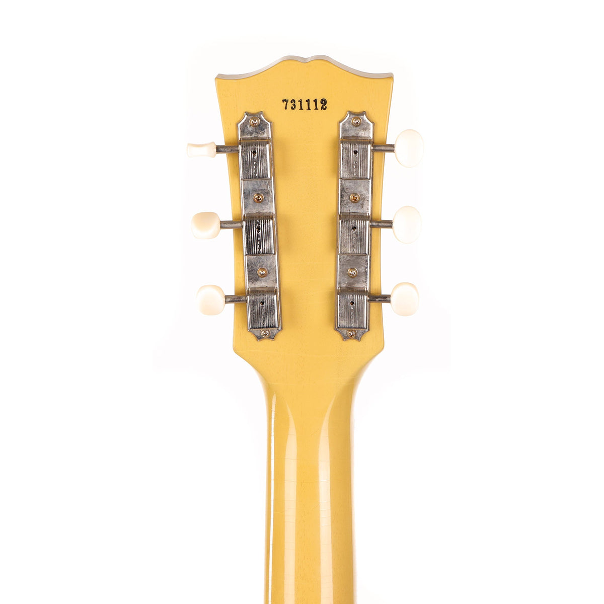 Gibson Custom Shop 1957 Les Paul Junior TV Yellow Murphy Lab Ultra Light Aged — 5