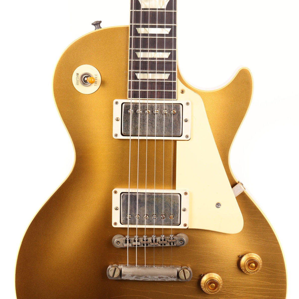 Gibson Custom Shop 1957 Les Paul Goldtop Murphy Lab Ultra Light Aged — 4