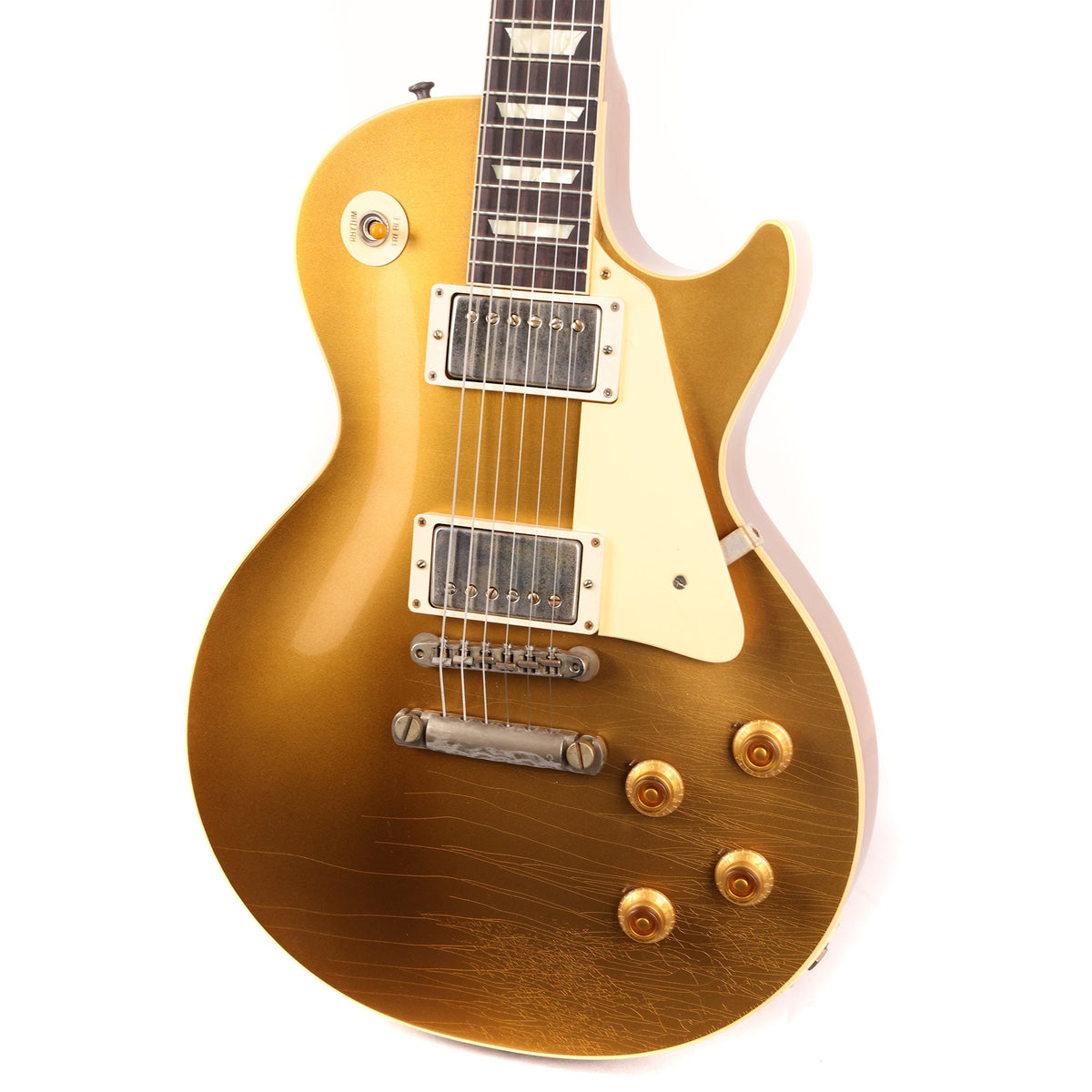 Gibson Custom Shop 1957 Les Paul Goldtop Murphy Lab Ultra Light Aged — 5