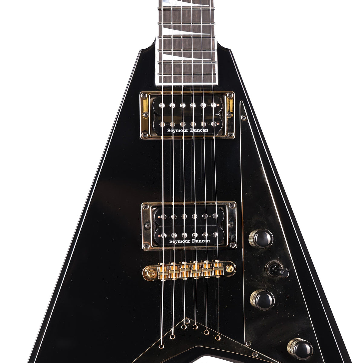 Jackson Custom Shop Rhoads RR Tune-o-Matic Black — 4