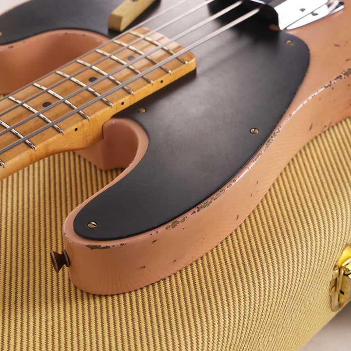 Fender Custom Shop 70th Anniversary 1951 Precision Bass Masterbuilt Andy Hicks Faded Aged Shell Pink