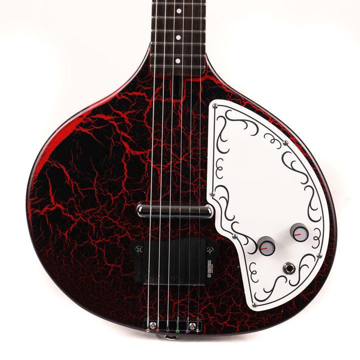 Danelectro Baby Sitar Red Crackle