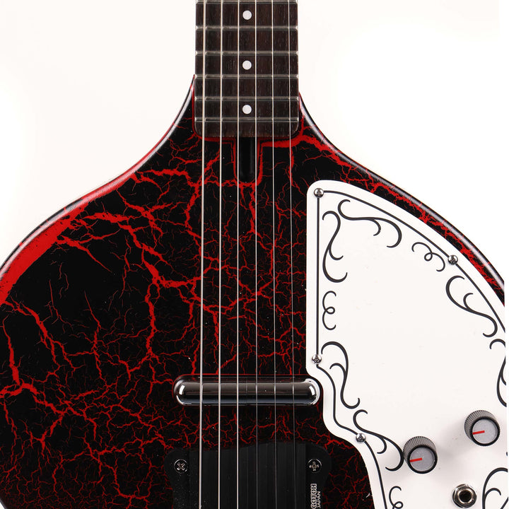 Danelectro Baby Sitar Red Crackle