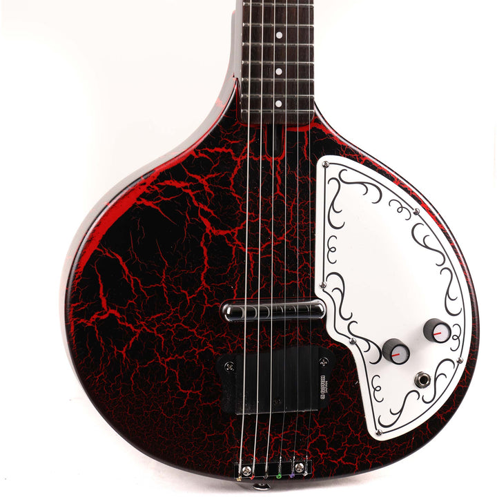Danelectro Baby Sitar Red Crackle