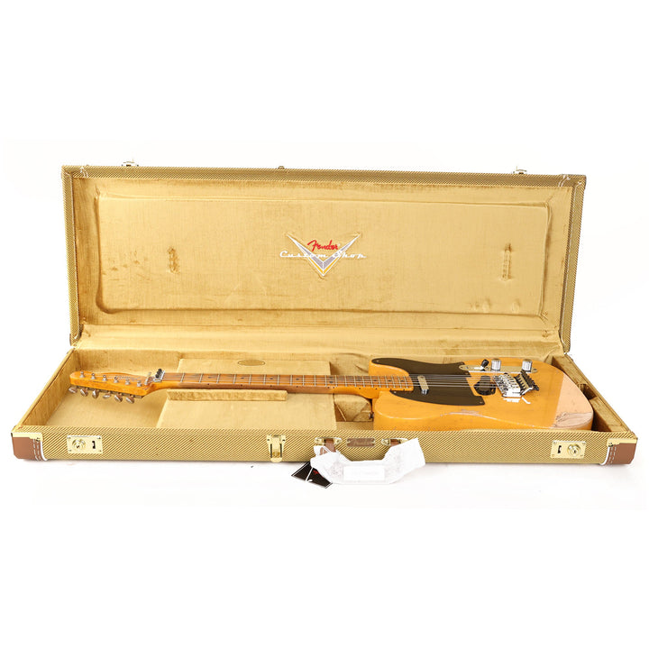 Fender Custom Shop ZF Nocaster Heavy Relic Aged Butterscotch Blonde Used