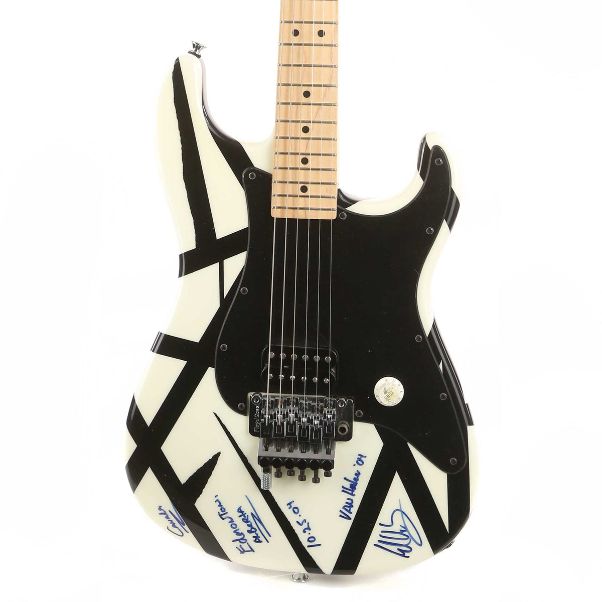 Charvel EVH Art Series Edmonton White and Black Stripes 2004 — 1