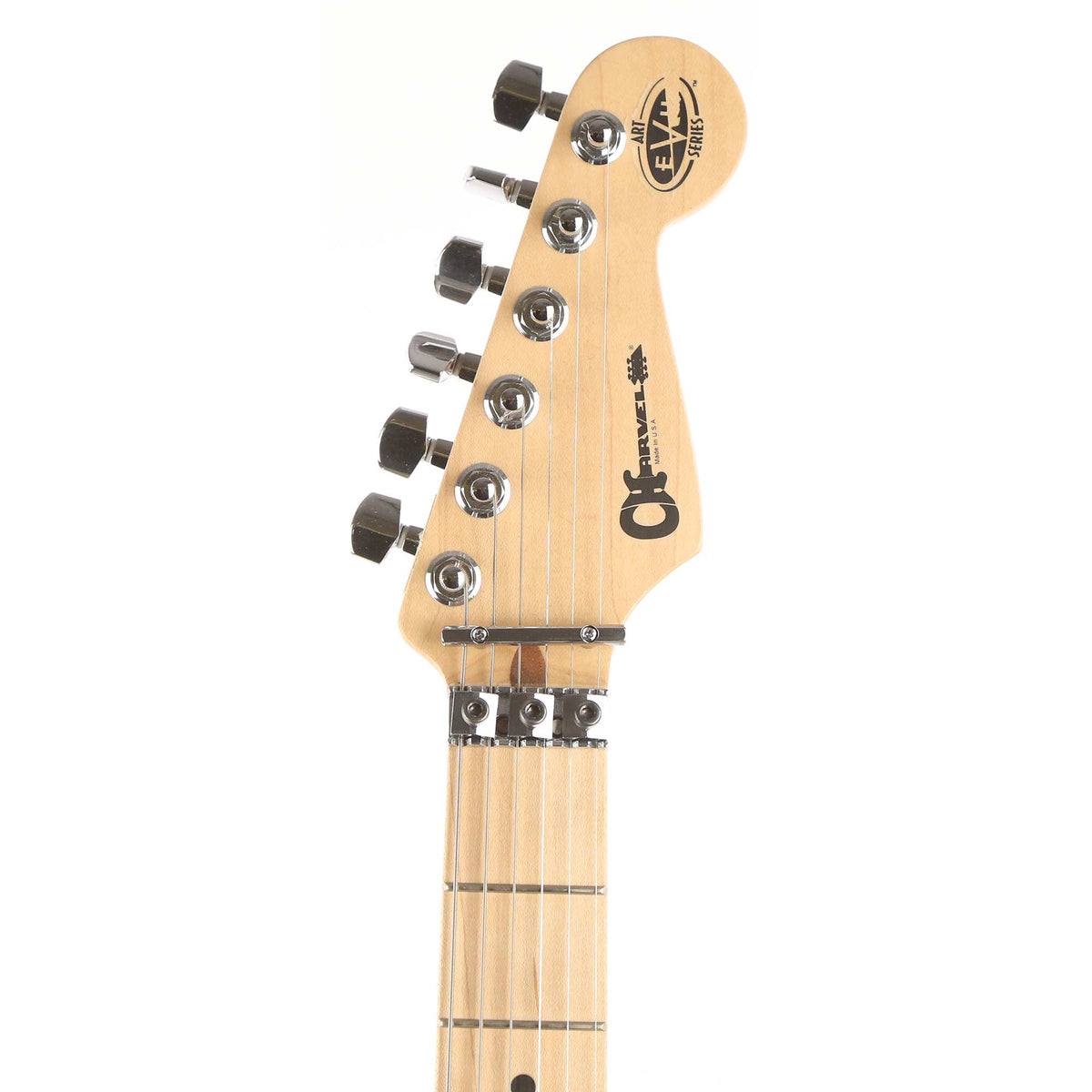 Charvel EVH Art Series Edmonton White and Black Stripes 2004 — 4