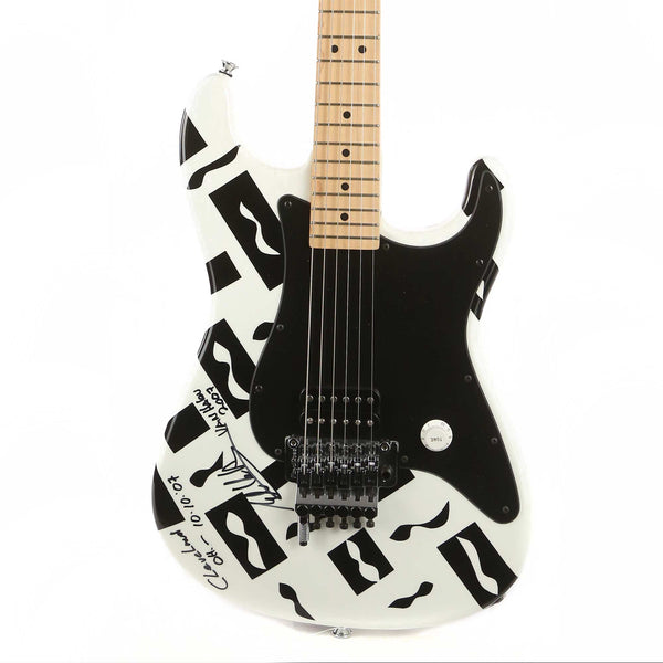 Charvel EVH Art Series Cleveland White and Black 2007