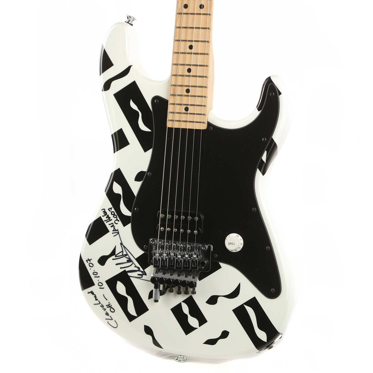 Charvel EVH Art Series Cleveland White and Black 2007 — 7