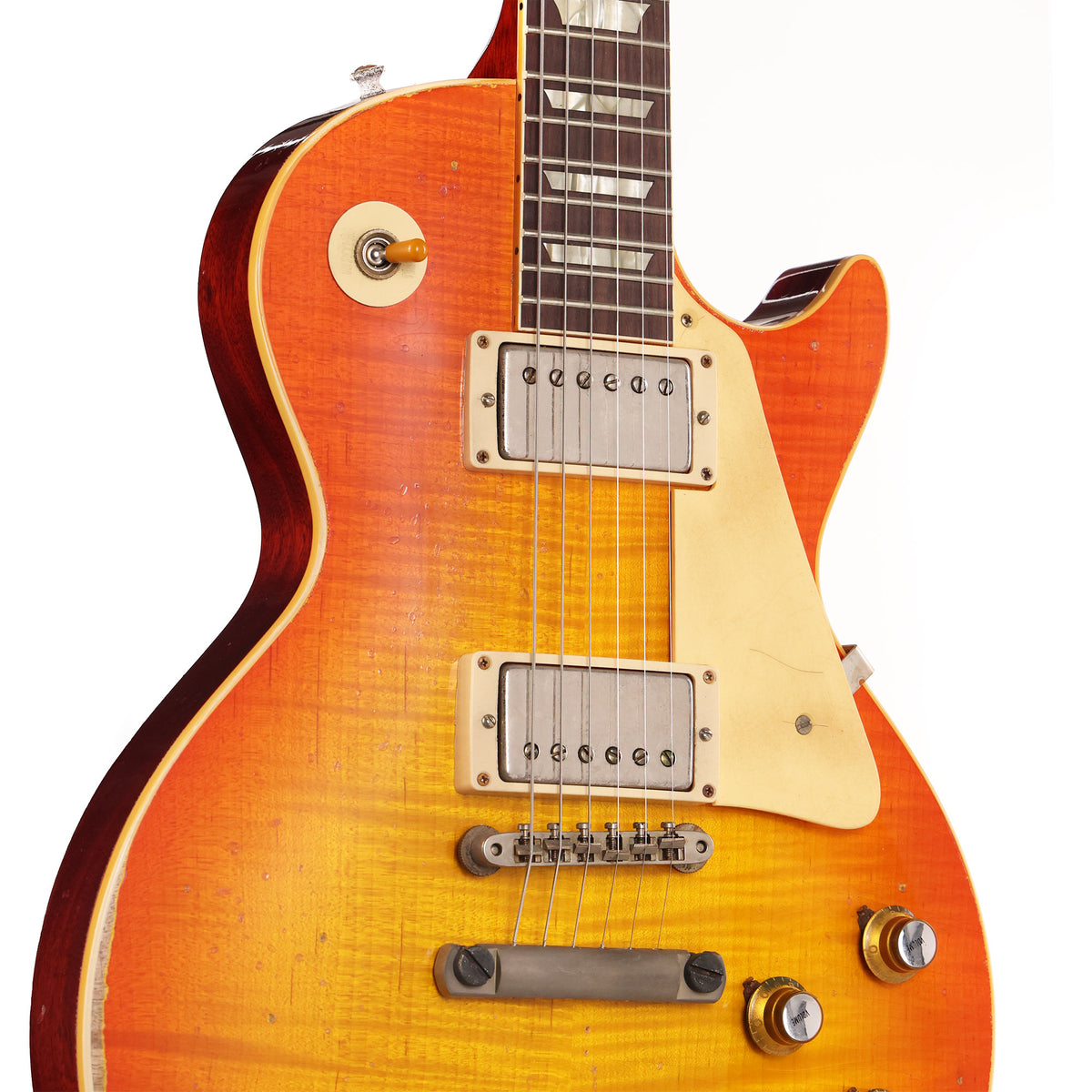 Gibson Custom Shop 1960 Les Paul Murphy Lab Heavy Aged Tangerine Burst — 5