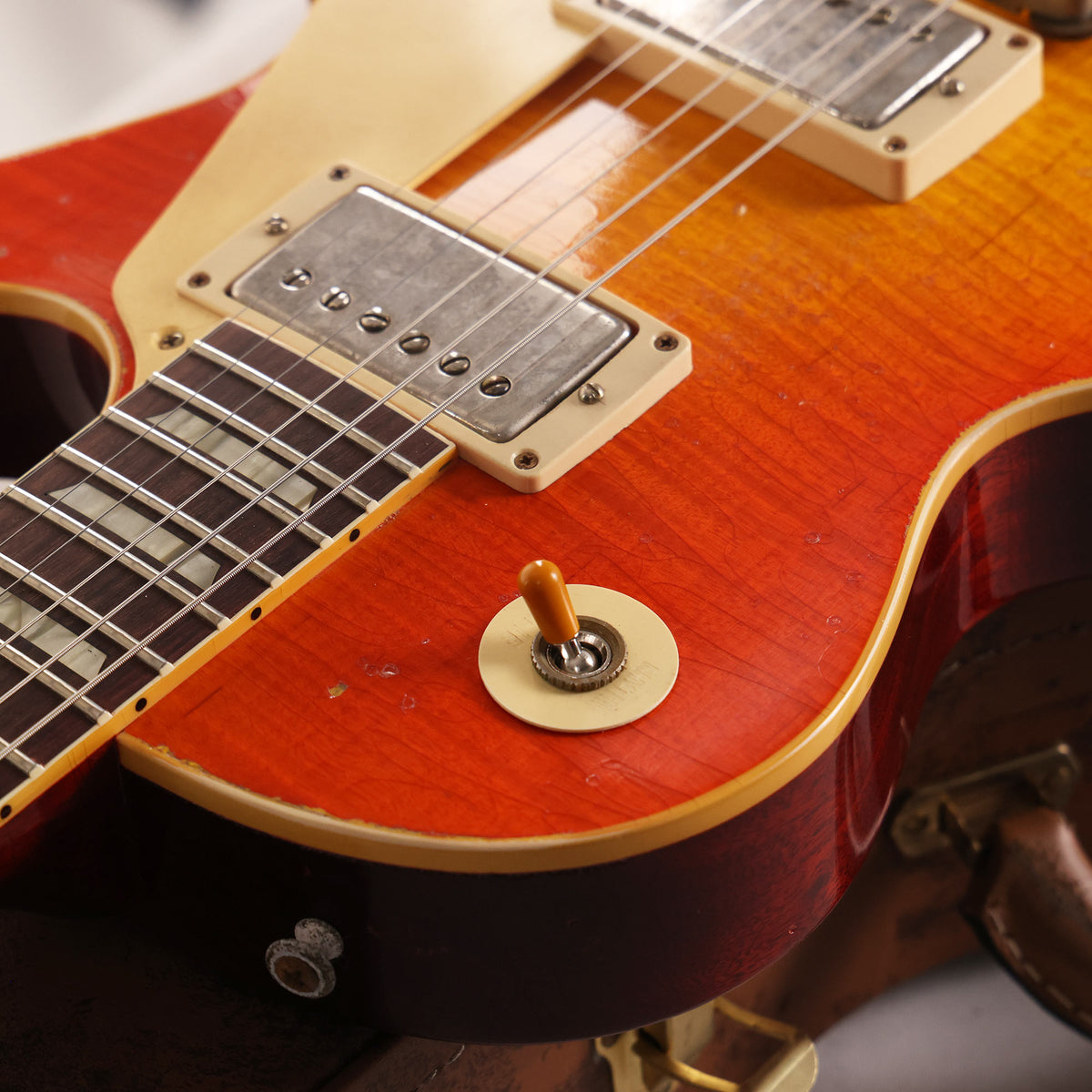 Gibson Custom Shop 1960 Les Paul Murphy Lab Heavy Aged Tangerine Burst — 8