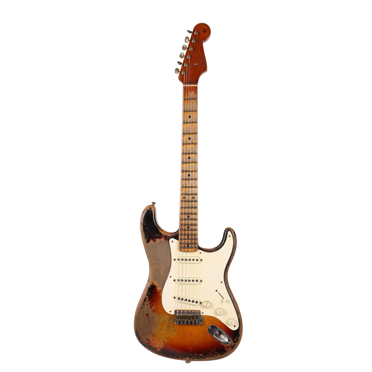 Fender Custom Shop 1957 Stratocaster Ultimate Relic Masterbuilt Dale Wilson 3-Tone Sunburst — 2
