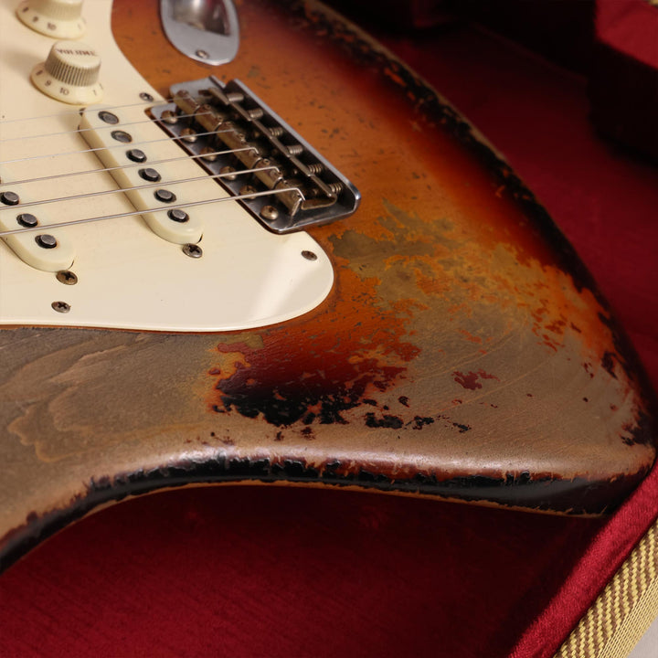 Fender Custom Shop 1957 Stratocaster Ultimate Relic Masterbuilt Dale Wilson 3-Tone Sunburst