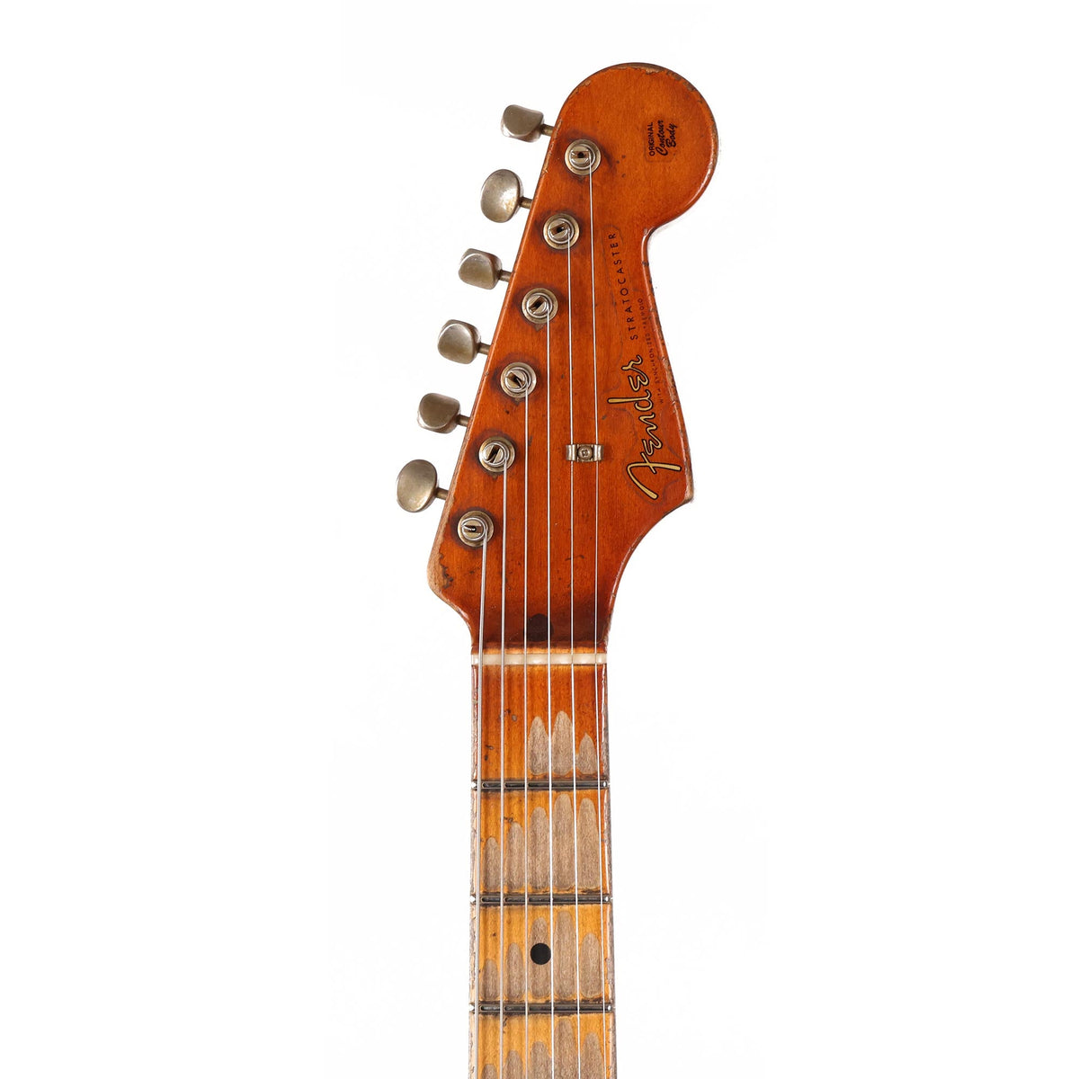 Fender Custom Shop 1957 Stratocaster Ultimate Relic Masterbuilt Dale Wilson 3-Tone Sunburst — 8