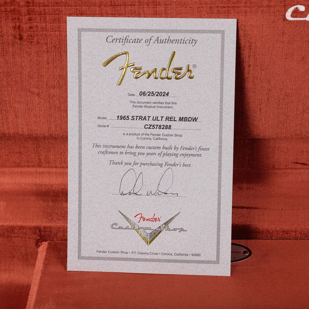 Fender Custom Shop 1965 Stratocaster Ultimate Relic Masterbuilt Dale Wilson Black — 11