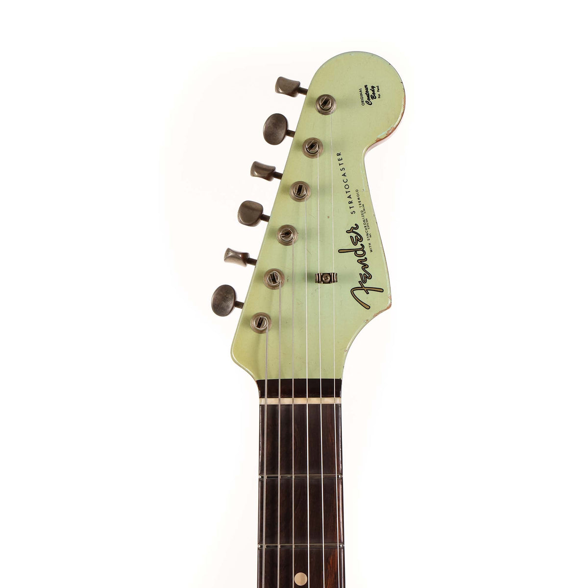 Fender Custom Shop 1961 Stratocaster Ultimate Relic Masterbuilt Dale Wilson Surf Green Matching Headstock — 6